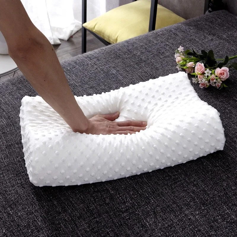 Memory Foam Orthopedic Pillow Neck Pain - Memory Cotton Pillow for Sleeping Adjustable