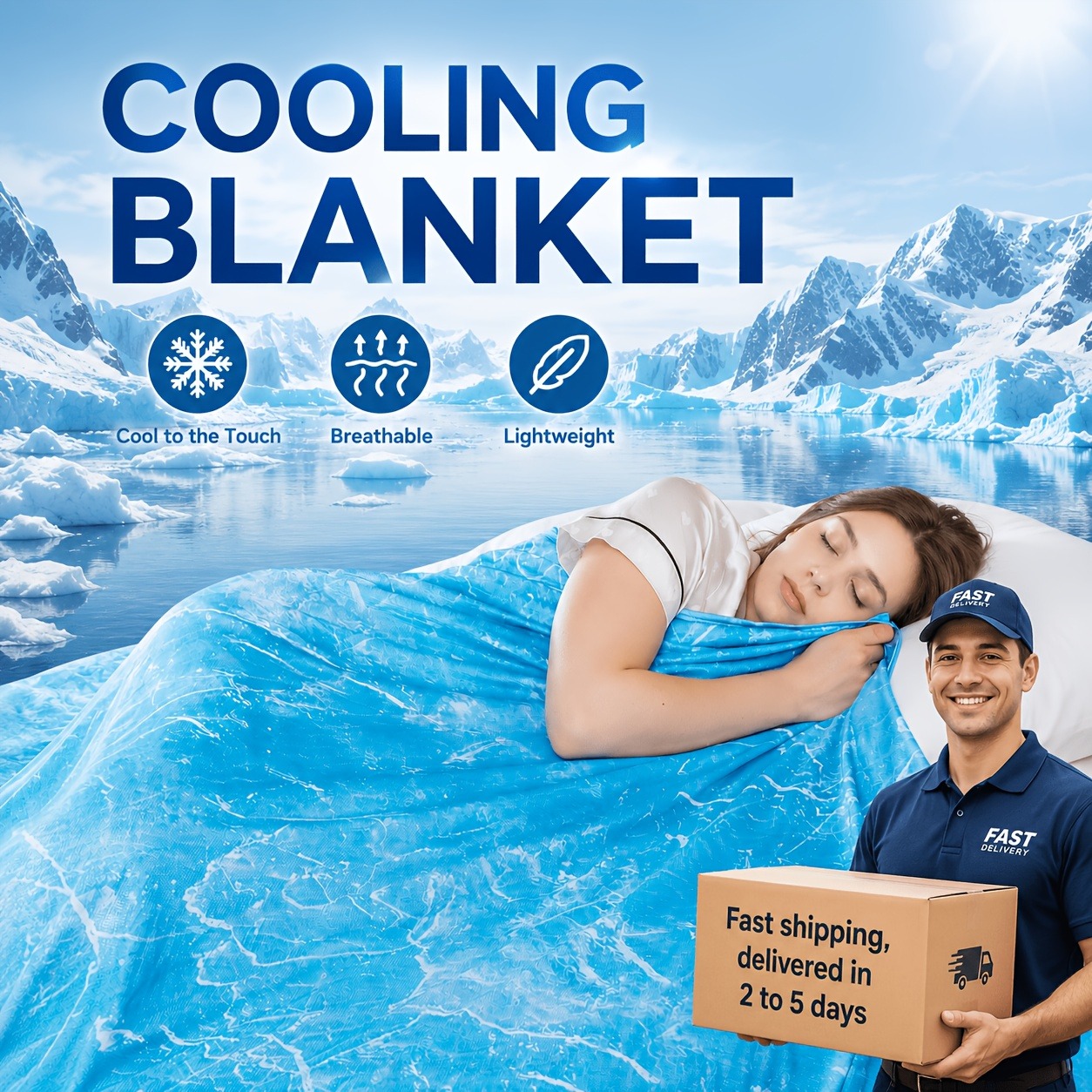 Cooling Blanket Hot Sleepers - Cooling Blanket Suitable for Hot Sleepers