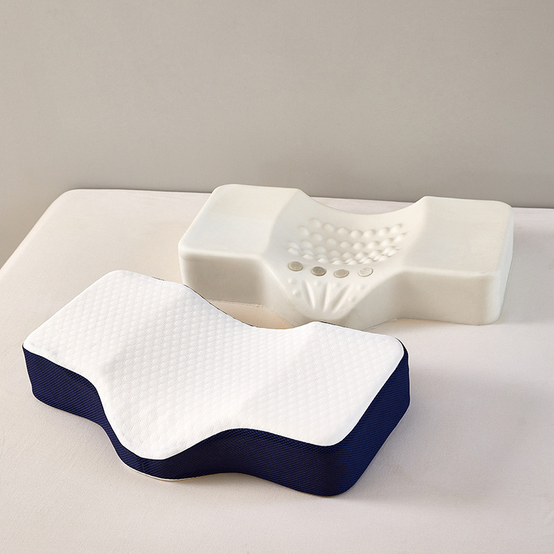 Memory Foam Orthopedic Pillow Neck Pain - Concave Orthopedic Massage Pillow for Cervical