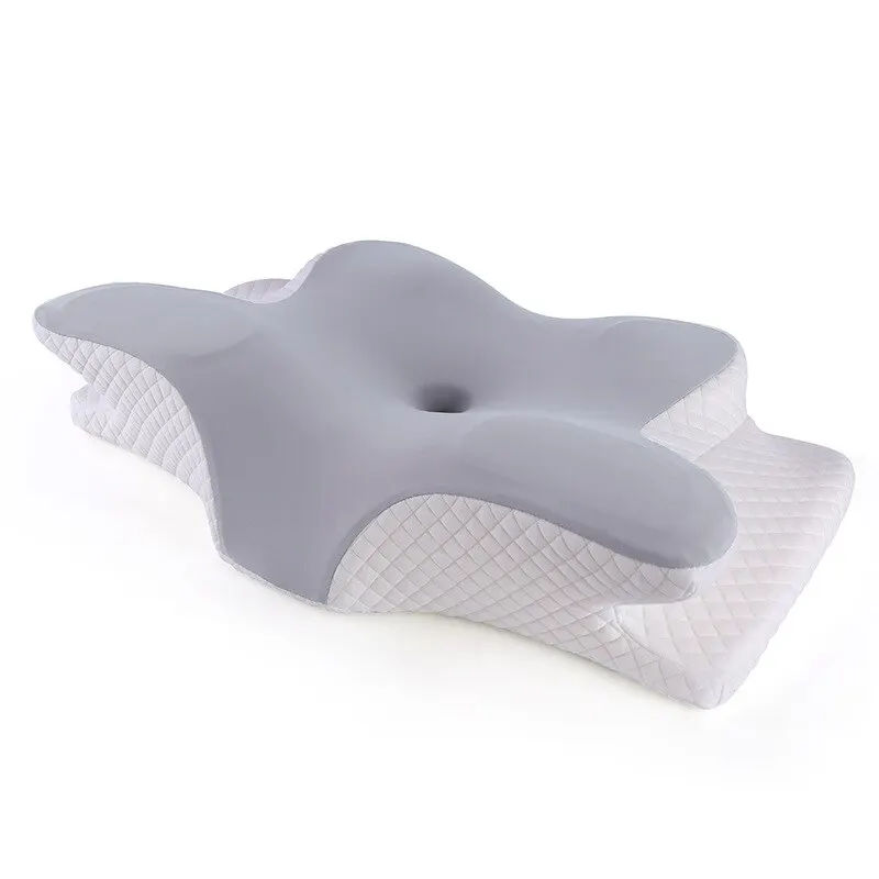 Memory Foam Orthopedic Pillow Neck Pain - Memory Foam Pillows Butterfly Shaped Relaxing