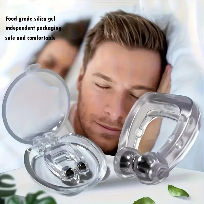 Anti Snore Contour Pillow - 1/2/3/4/5/6Pcs Anti Snoring Device Silicone Magnetic