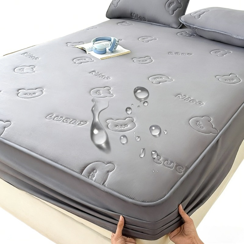 Waterproof Mattress Protector Breathable - Ultrasonic Quilted Queen Fitted Sheet Waterproof