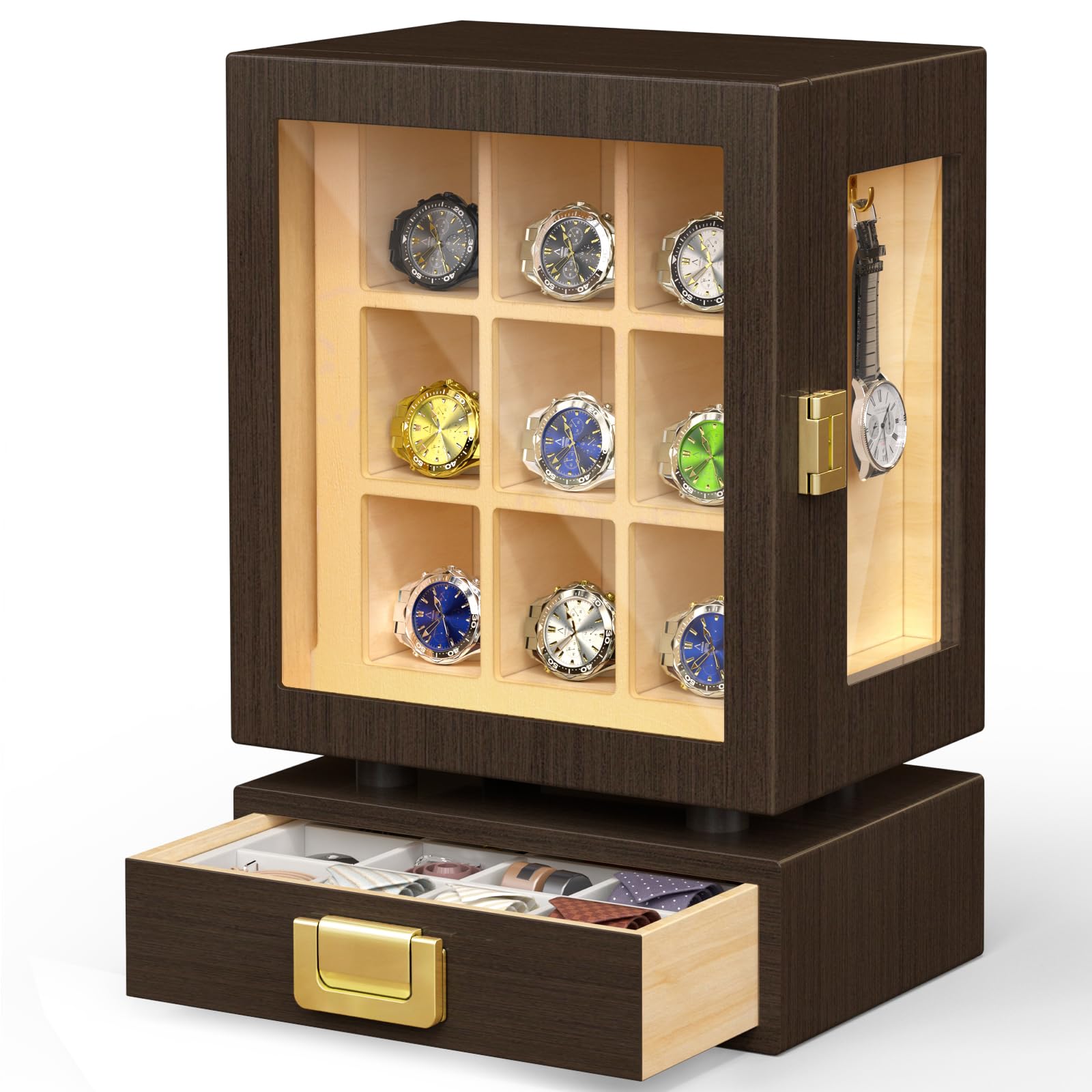 Storage & Organization - Custom Rectangle Wooden Watch Storage Box