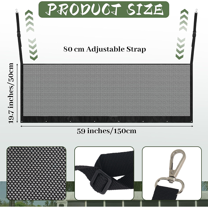 Bedding - RV Bunk Bed Safety Net Fall