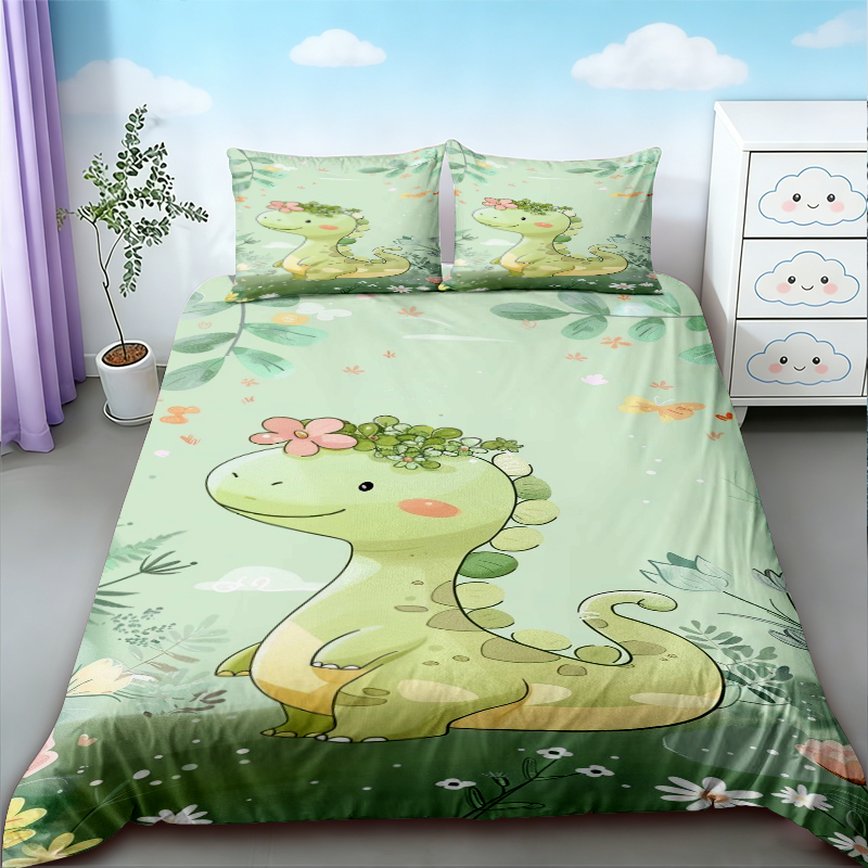 Bedding - Duvet Cover Cute Dinosaur King Queen