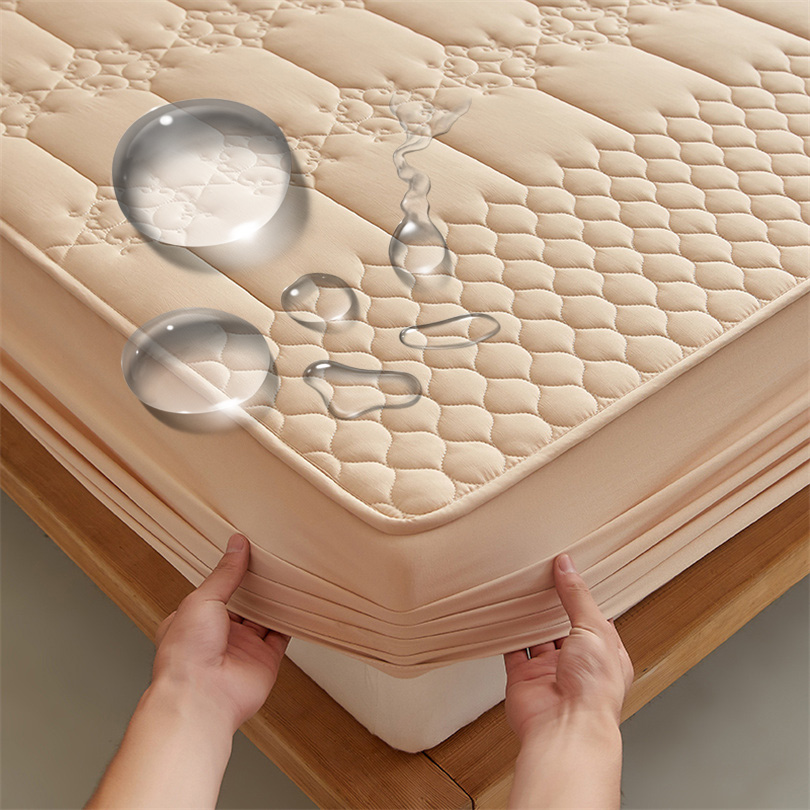 Waterproof Mattress Protector Breathable - 100% Waterproof Mattress Protector Breathable Soft