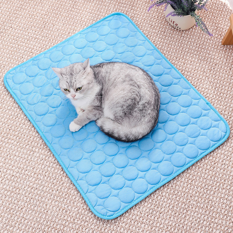 Cooling Blanket Hot Sleepers - Pet Ice Mats Summer Cat Dog