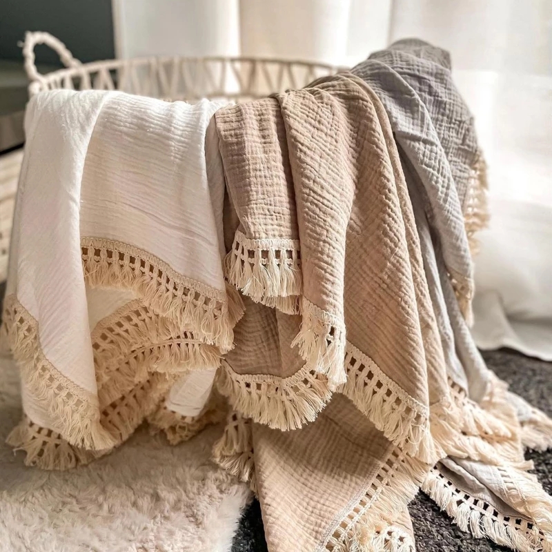 Muslin Cotton Bedspread - Cotton Muslin Đầm Chăn Cho Bé