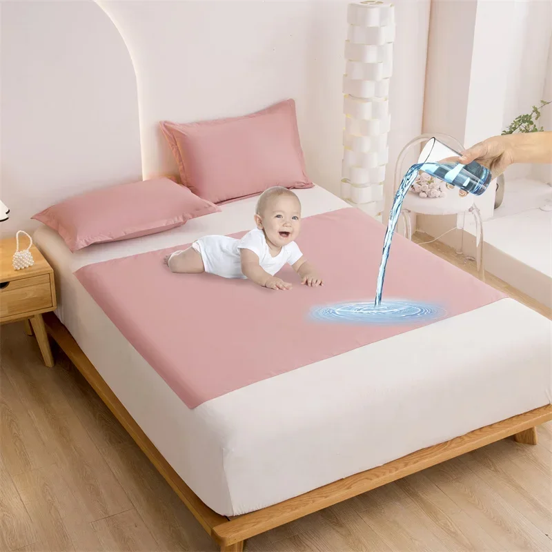 Waterproof Mattress Protector Breathable - Waterproof Cloth Washable Diapering Mat for