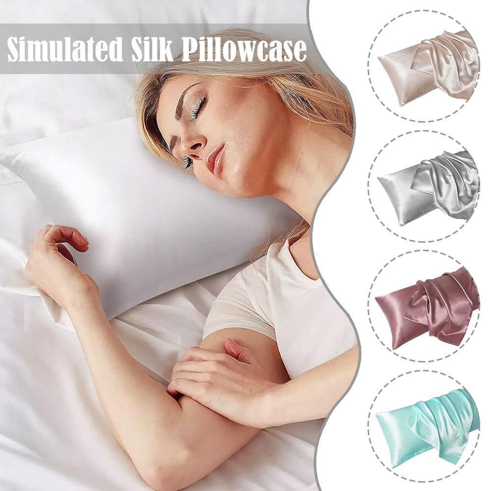 Satin Silk Pillowcase Hair Skin - Luxury Satin Pillow Case For Hair