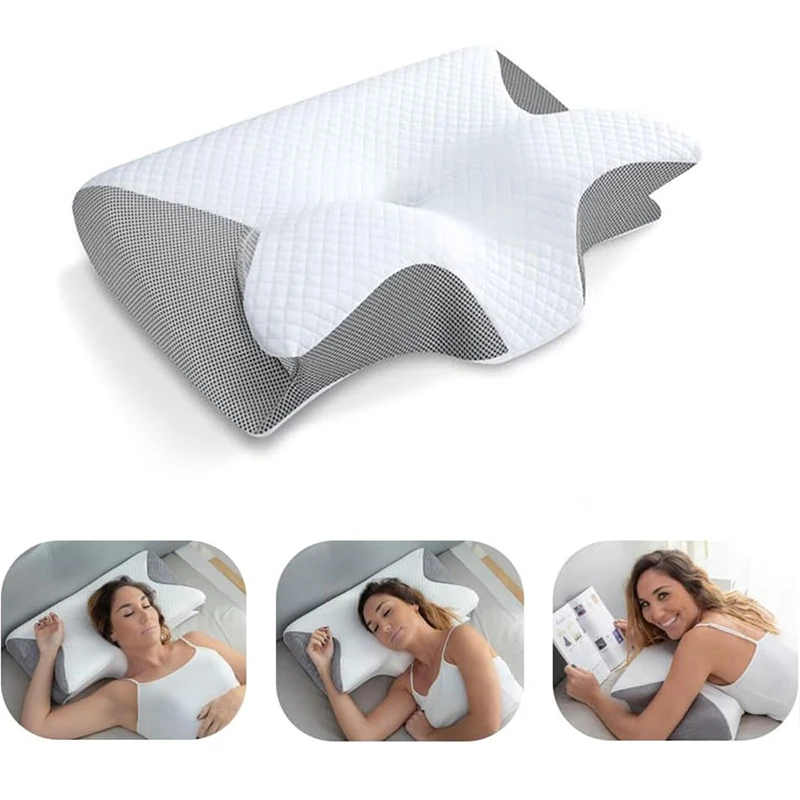 Memory Foam Orthopedic Pillow Neck Pain - Orthopedic Contour Neck Pillow Memory Foam