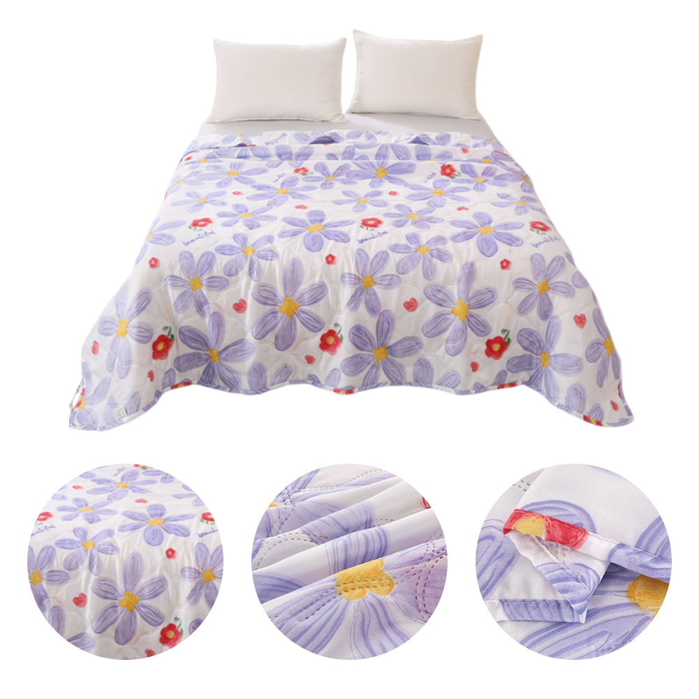 Cooling Blanket Hot Sleepers - Cooling Breathable Towel Quilt for Hot