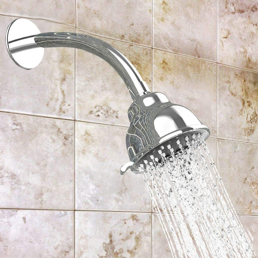High Pressure Shower Head Handheld - 1pc Bathroom Shower Head 5 Gear