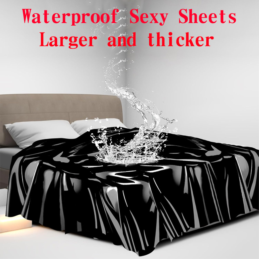 Waterproof Mattress Protector Breathable - Waterproof Bed Sheet, Black Adult Washable