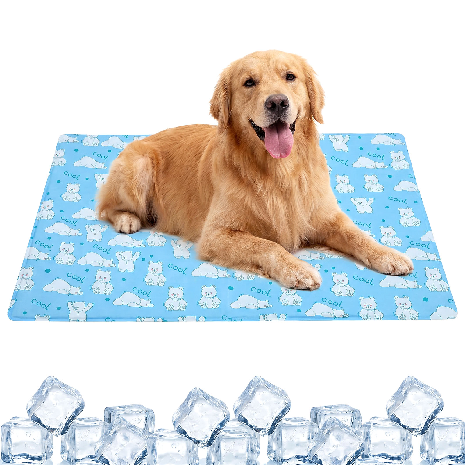 Cooling Blanket Hot Sleepers - Dog Self Cooling Mat Ice Gel