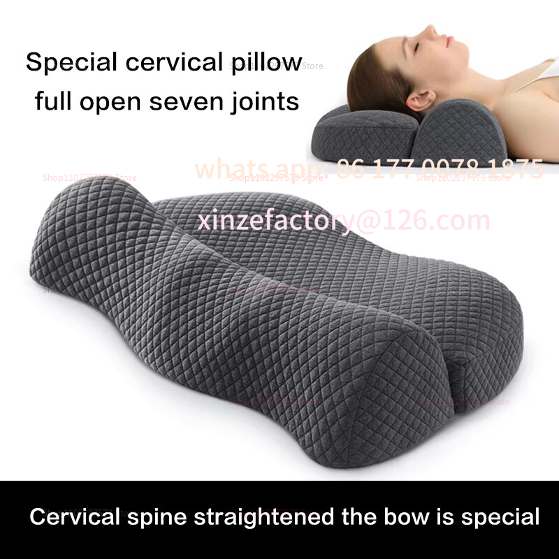 Memory Foam Orthopedic Pillow Neck Pain - Customizable 2025 Cervical Memory Foam Contour