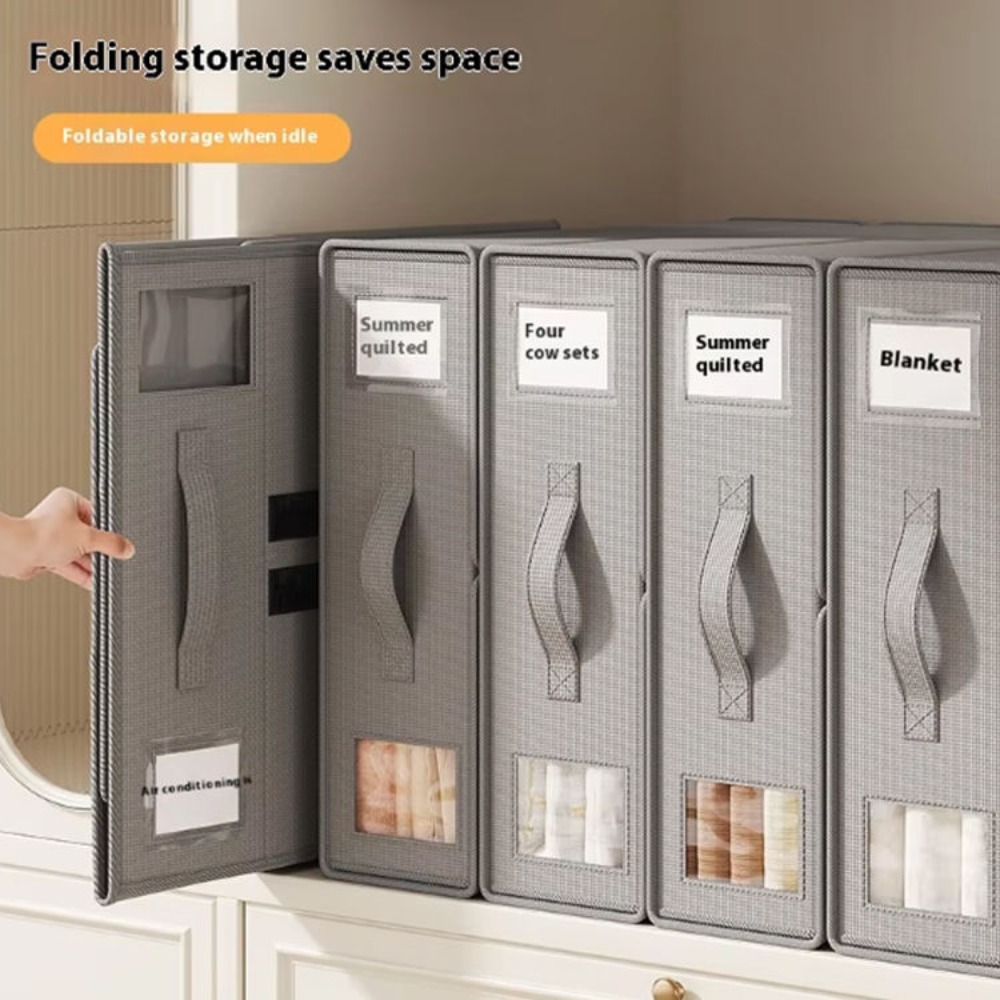 Bedding - Foldable Fabric Storage Box Oxford Cloth