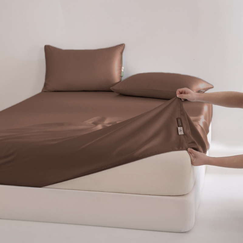Fitted Sheet 100% Eucalyptus L - đánh giá và giá Fitted Bed Sheets Deep Pocket