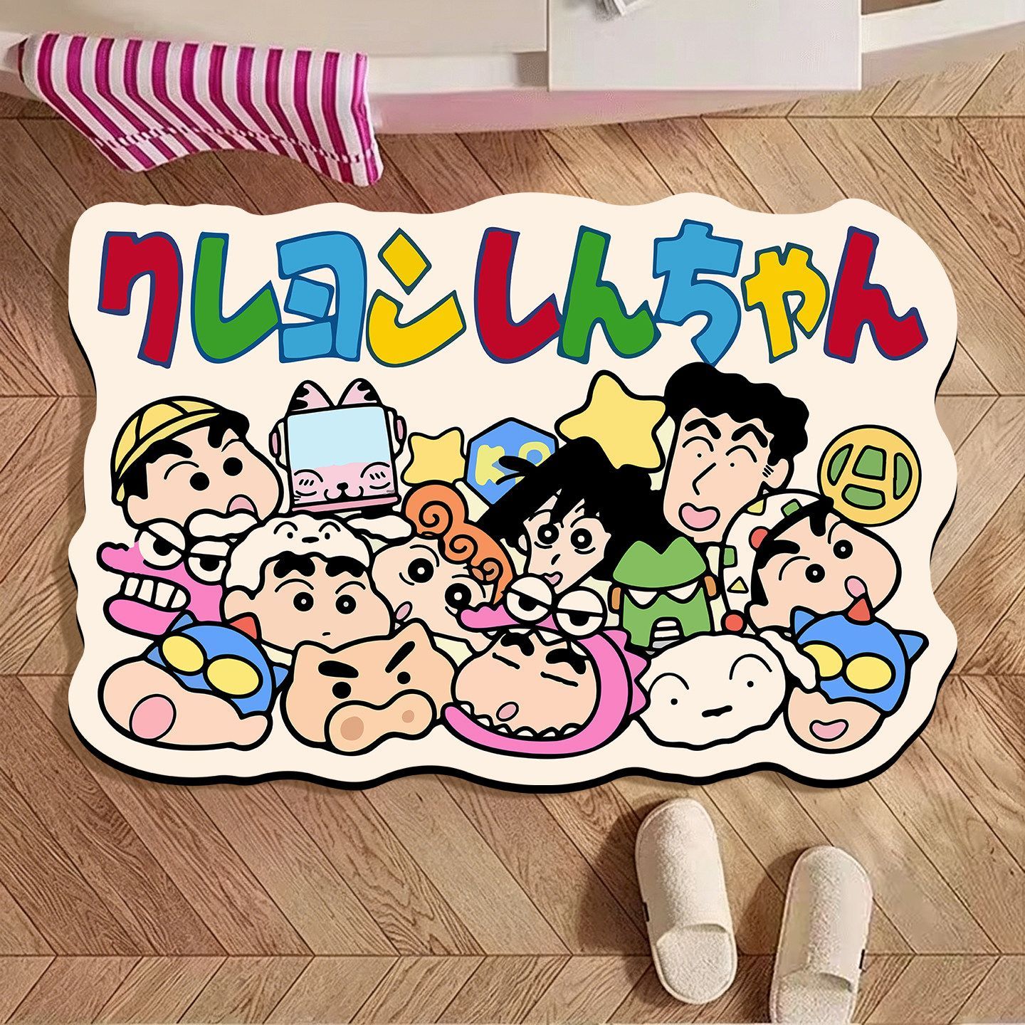 Crayon Shin‑chan Irregular Bat - đánh giá và giá Quick Dry Diatomite Bath Mat