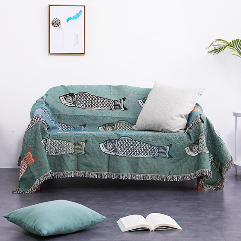 Thành Phố Dệt Ins Hiện Đại Đơn - đánh giá và giá Boho Throw Blanket Fringe