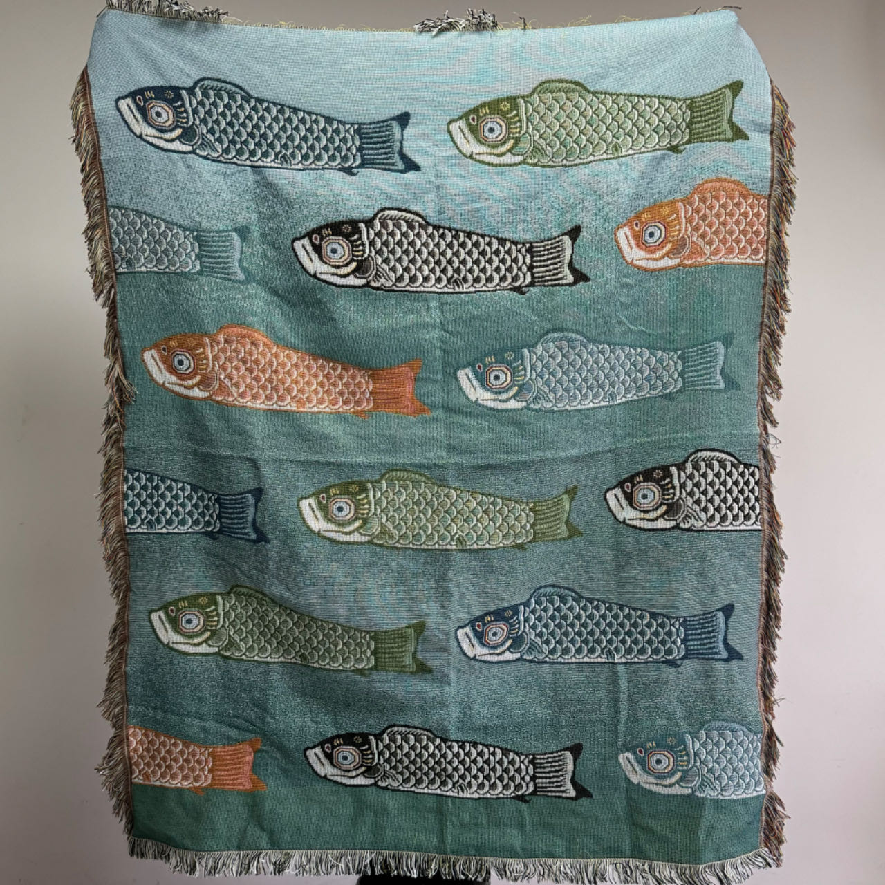 Thành Phố Dệt Ins Hiện Đại Đơn - đánh giá và giá Boho Throw Blanket Fringe