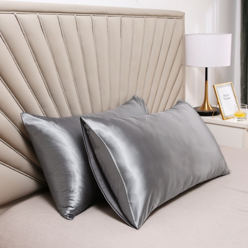 1/2pcs Satin Silk Pillowcase f - đánh giá và giá Satin Silk Pillowcase Hair Skin