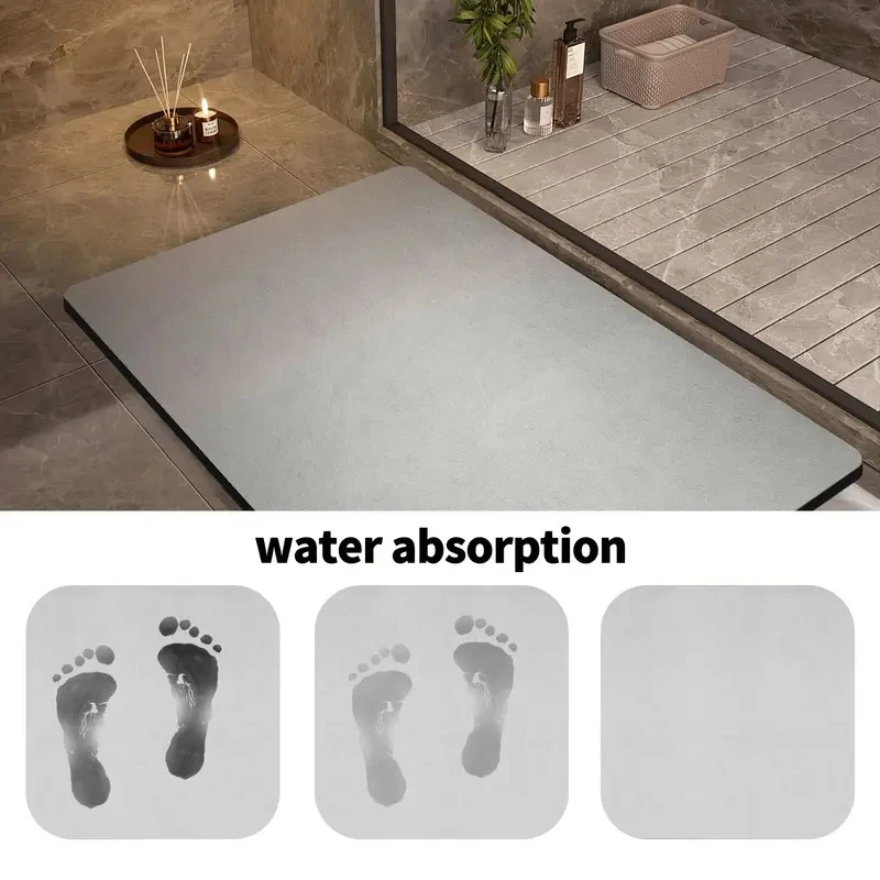 VIKAMA Diatomite Bath Mat Soli - đánh giá và giá Quick Dry Diatomite Bath Mat