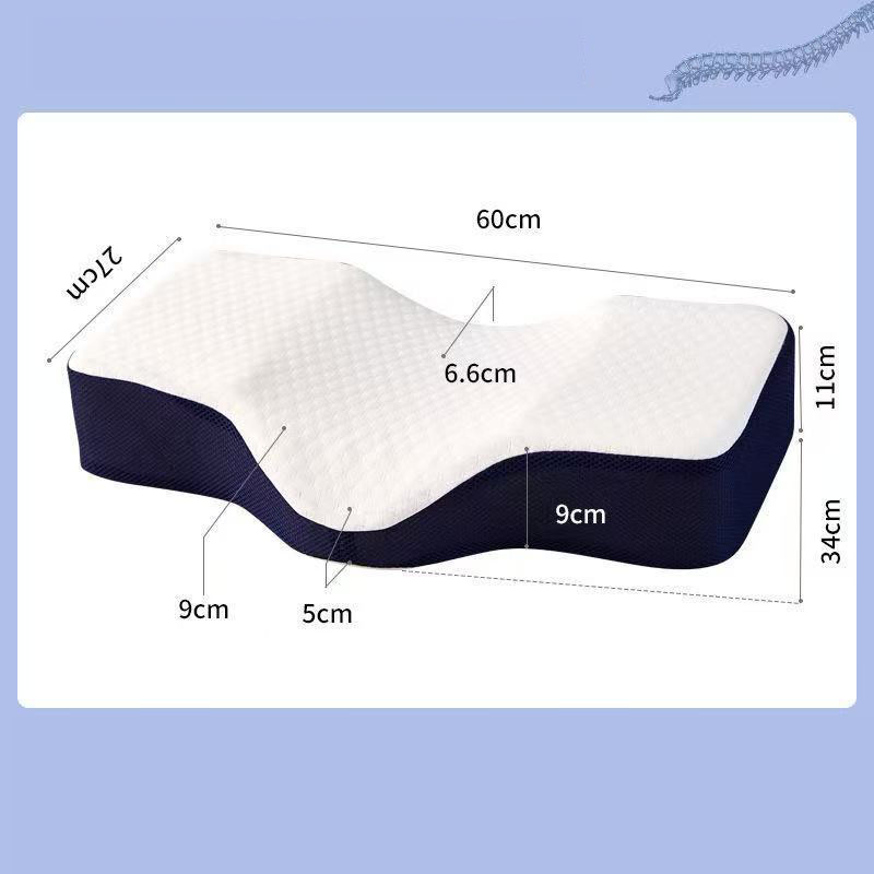 Concave Orthopedic Massage Pil - đánh giá và giá Memory Foam Orthopedic Pillow Neck Pain