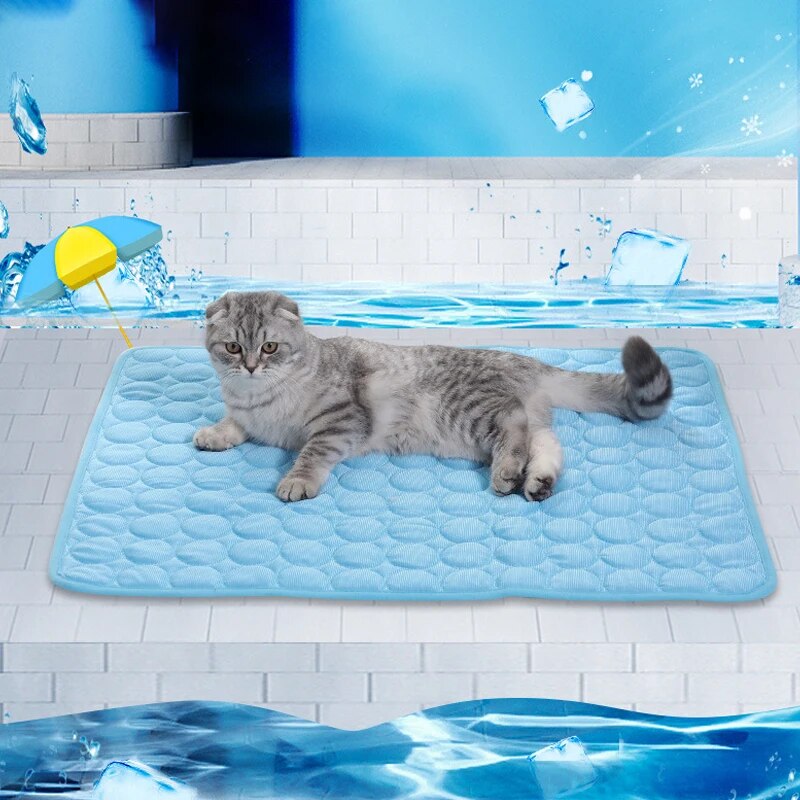 Pet Ice Mats Summer Cat Dog So - đánh giá và giá Cooling Blanket Hot Sleepers