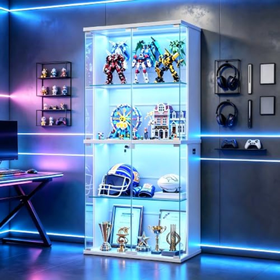 66 Glass Display Cabinet for C - đánh giá và giá Storage & Organization
