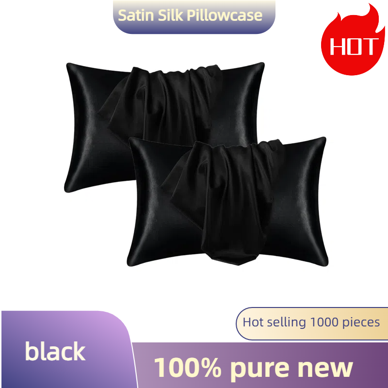1/2pcs Satin Silk Pillowcase f - đánh giá và giá Satin Silk Pillowcase Hair Skin
