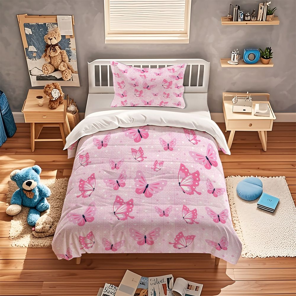 Butterfly Duvet Cover Set Aest - đánh giá và giá Aesthetic Floral Duvet Cover