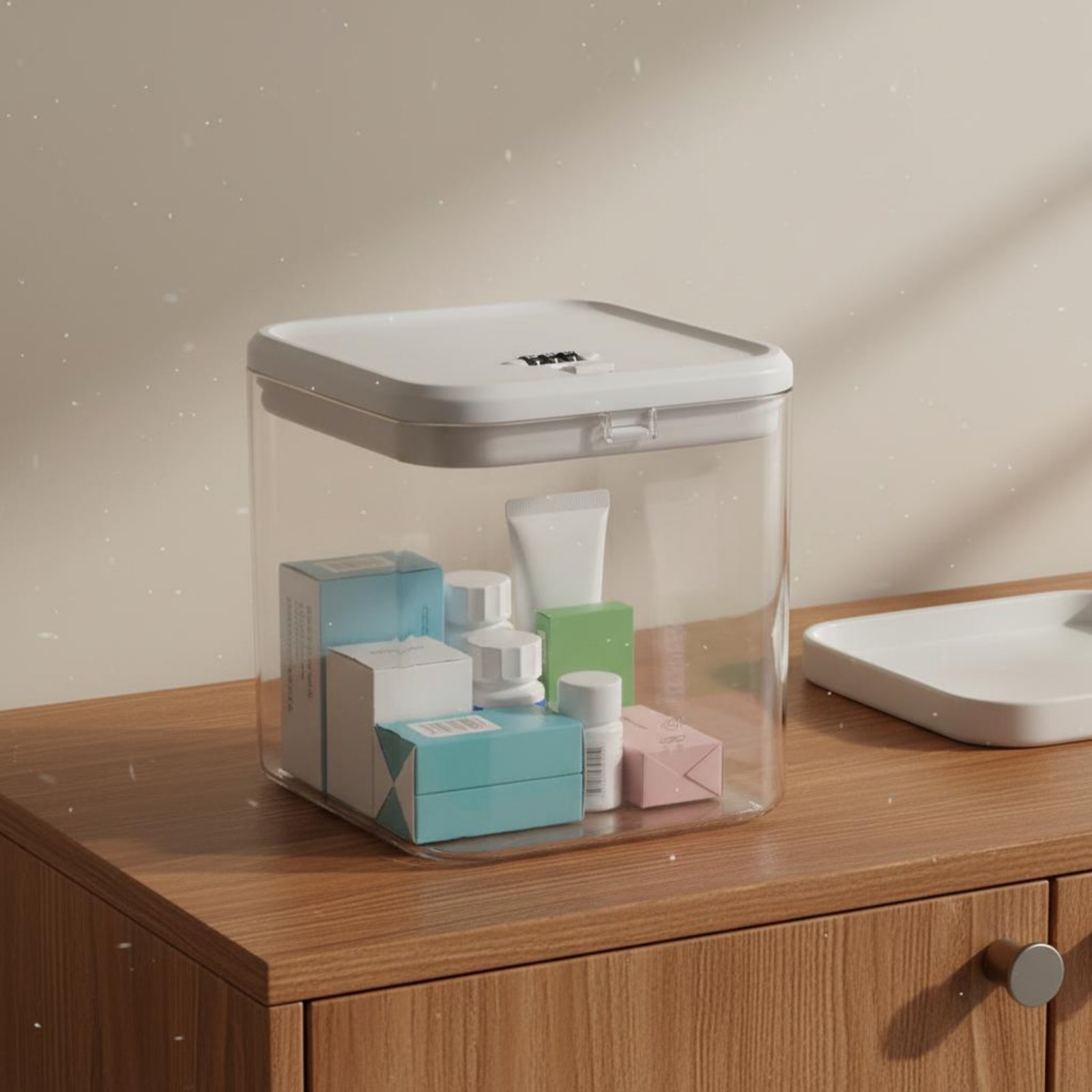 Clear Lockable Box Versatile L - đánh giá và giá Kitchen