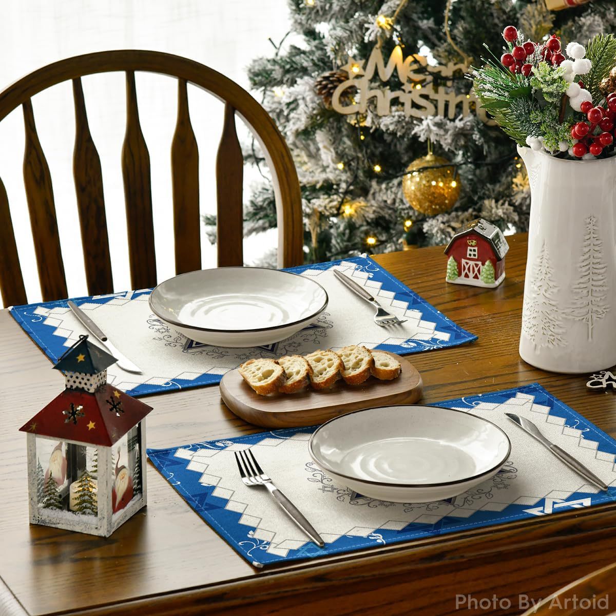 8Pcs Jewish Holiday Placemat S - đánh giá và giá Kitchen