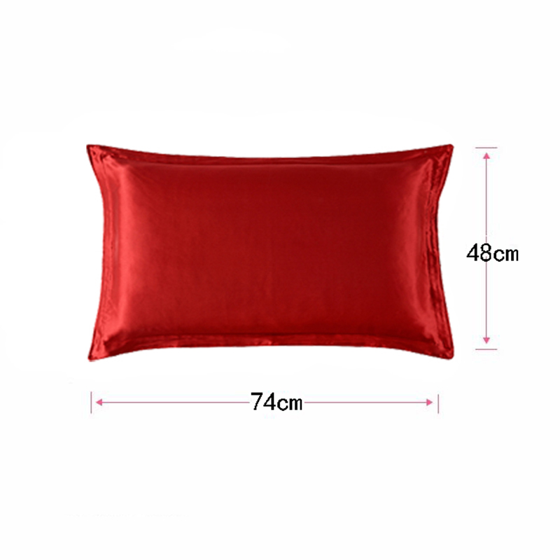 48x74cm Pillowcase Patchwork S - đánh giá và giá Satin Silk Pillowcase Hair Skin