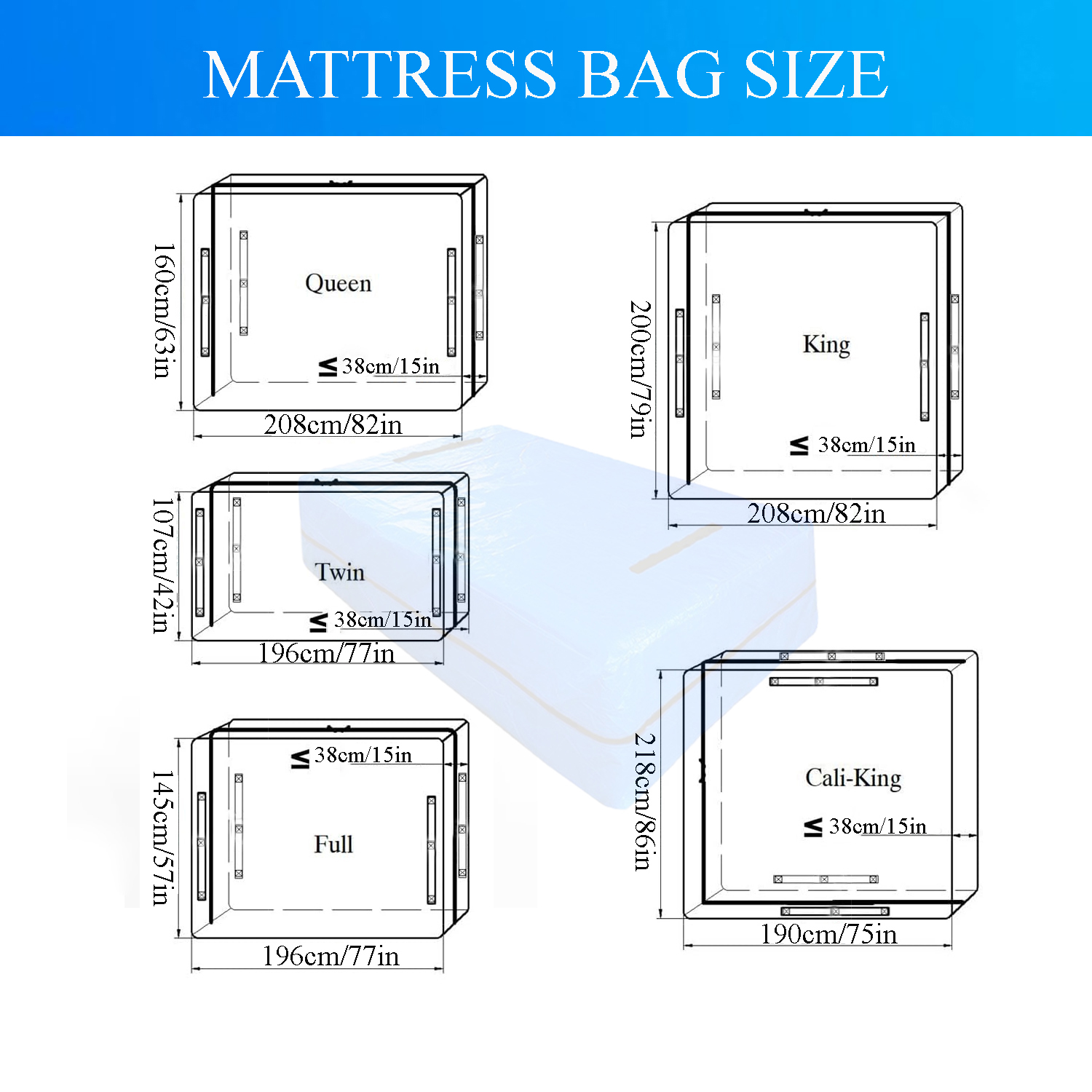Mattress Bag for Moving and St - đánh giá và giá Waterproof Mattress Protector Breathable