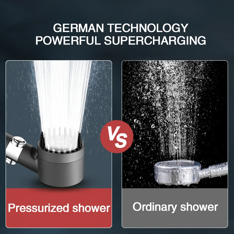 High Pressurized Filter Shower - đánh giá và giá High Pressure Shower Head Handheld