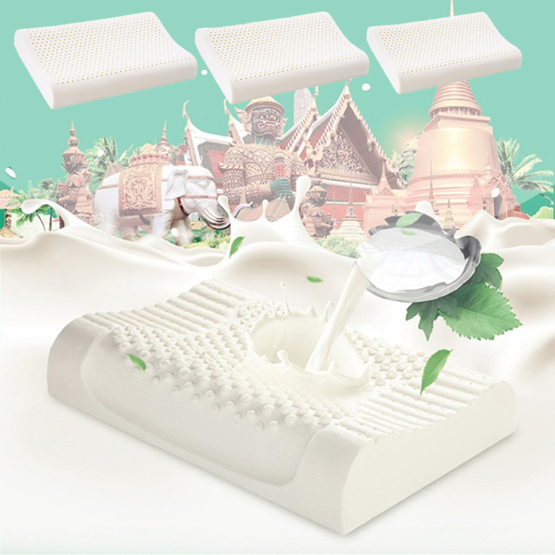 Thai Natural Latex Pillow for  - đánh giá và giá Memory Foam Orthopedic Pillow Neck Pain