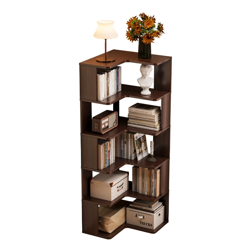 HYS solid wood corner bookshel - đánh giá và giá Storage & Organization
