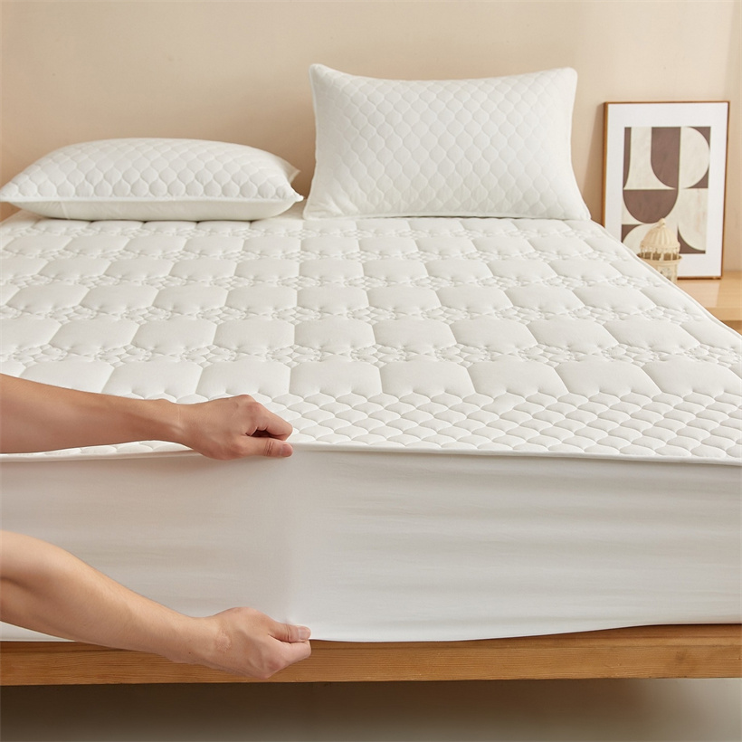Quilted Waterproof Mattress Pr - đánh giá và giá Fitted Bed Sheets Deep Pocket