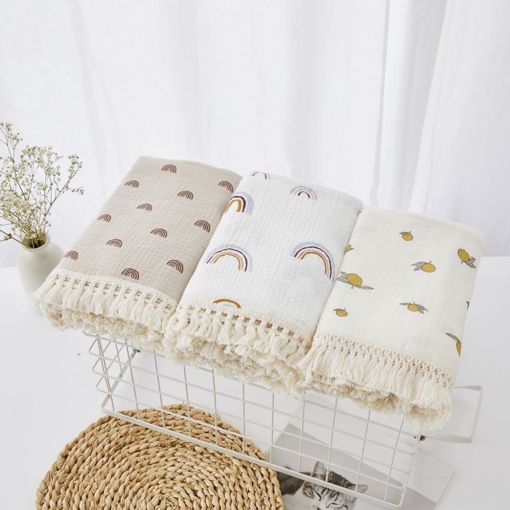 Cotton Muslin Đầm Chăn Cho Bé  - đánh giá và giá Muslin Cotton Bedspread