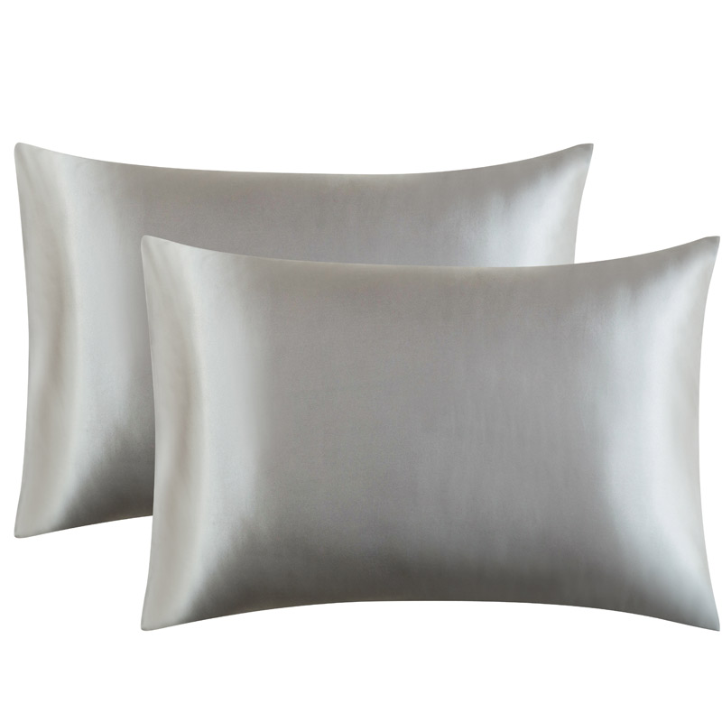 Đồng Màu Satin Áo Gối Cho Tóc  - đánh giá và giá Satin Silk Pillowcase Hair Skin