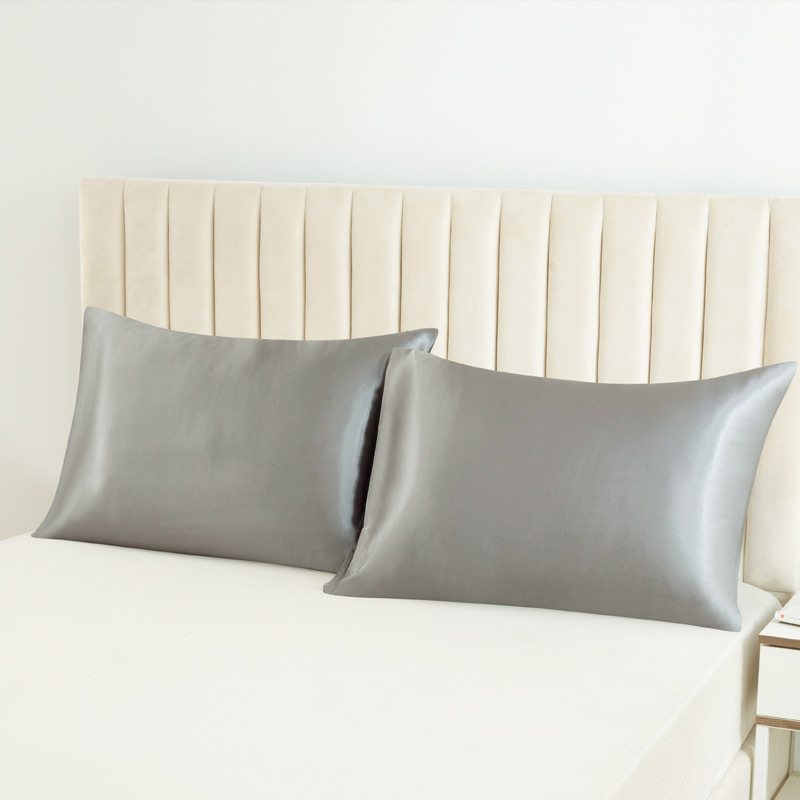 Đồng Màu Satin Áo Gối Cho Tóc  - đánh giá và giá Satin Silk Pillowcase Hair Skin
