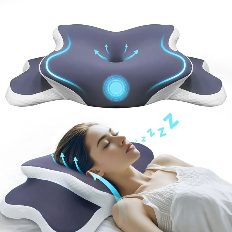 Memory Foam Pillow Cervical Pi - đánh giá và giá Memory Foam Orthopedic Pillow Neck Pain