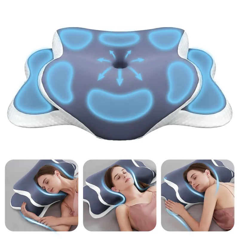 Memory Foam Pillow Cervical Pi - đánh giá và giá Memory Foam Orthopedic Pillow Neck Pain