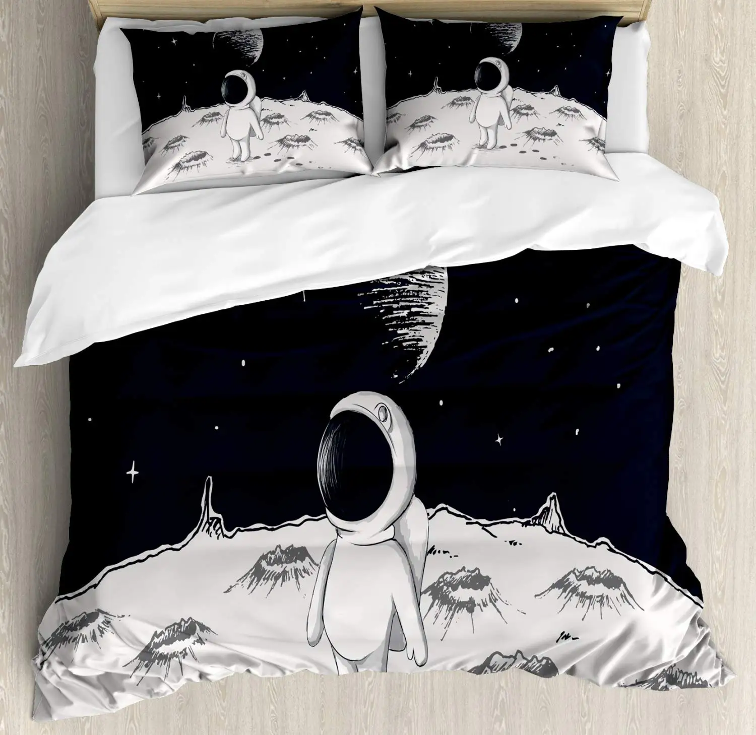 Astronaut Duvet Cover Set Cart - đánh giá và giá Duvet Cover Sets With Zipper