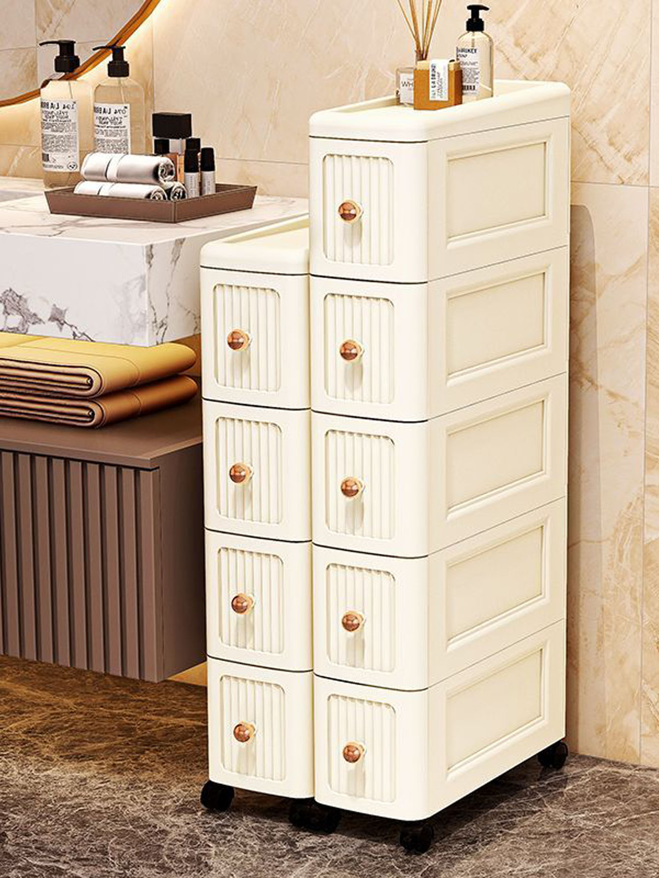 15CM Wide Gap Storage Cabinet  - đánh giá và giá Kitchen