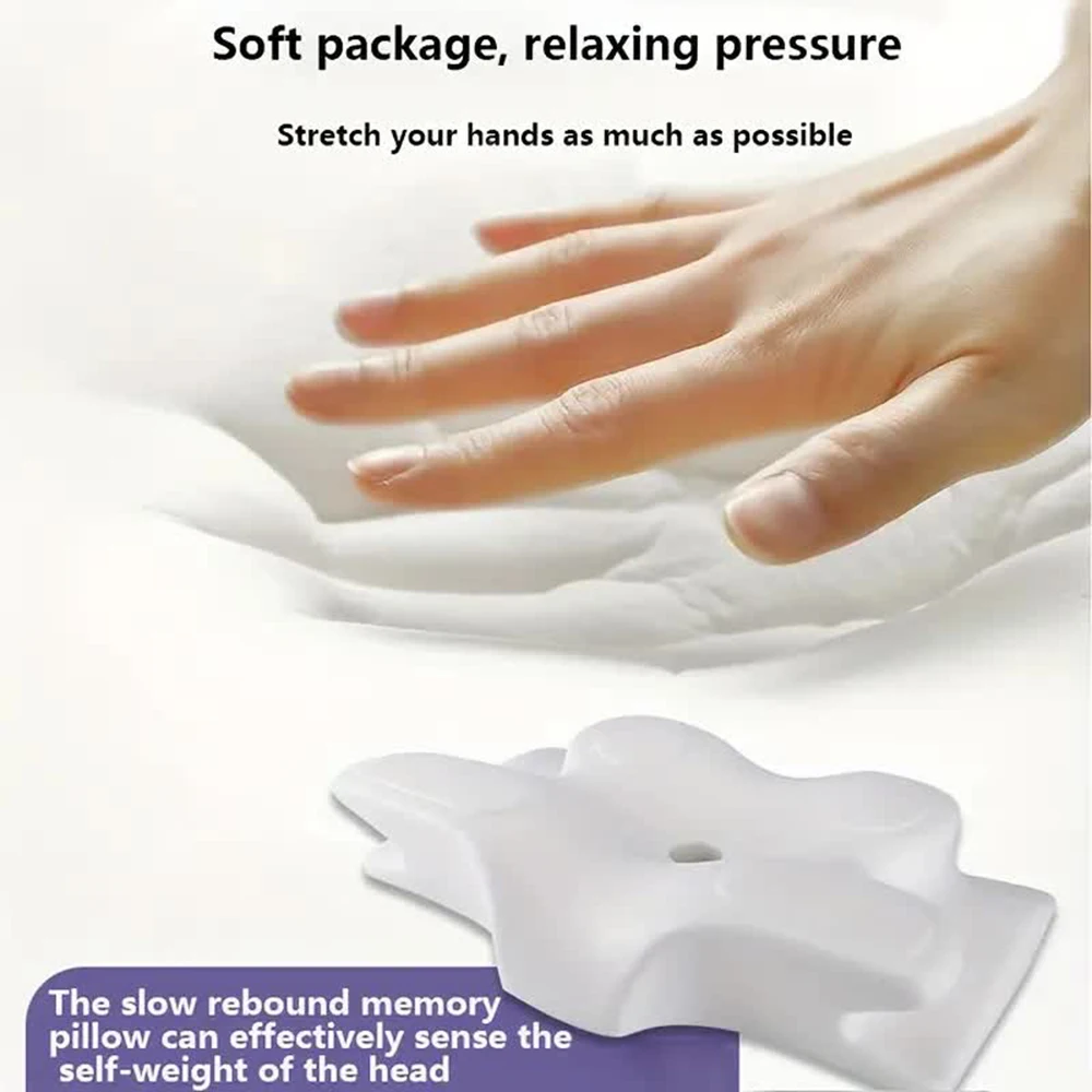 Memory Foam Pillows Butterfly  - đánh giá và giá Memory Foam Orthopedic Pillow Neck Pain