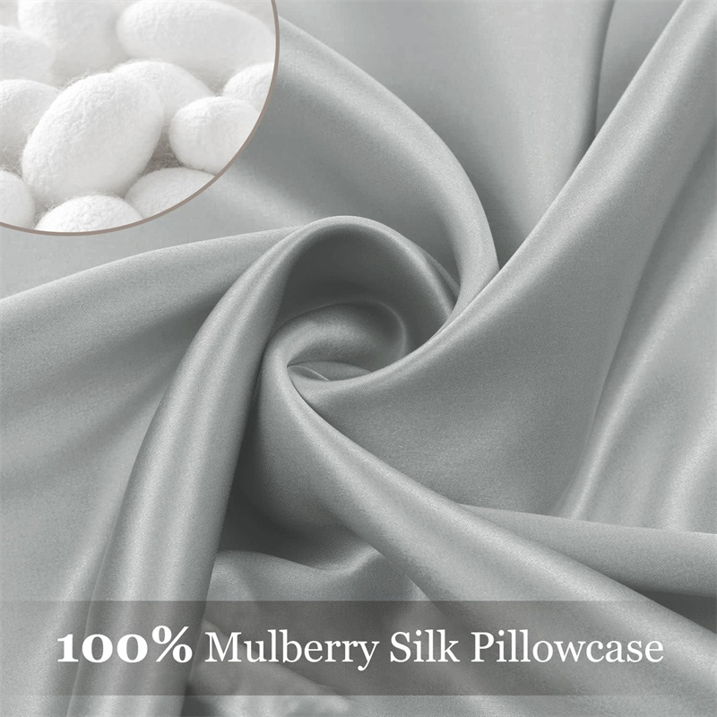 23 Momme 2pcs 100% Mluberry Si - đánh giá và giá Satin Silk Pillowcase Hair Skin