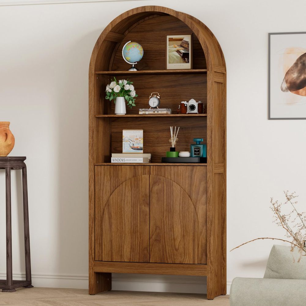 Century Arched Display Cabinet - đánh giá và giá Storage & Organization